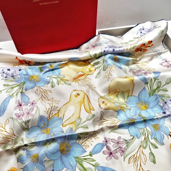 Shanghai Story Accessories - Shanghai Story Silk Scarf